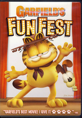 Garfield's Funfest DVD Movie 