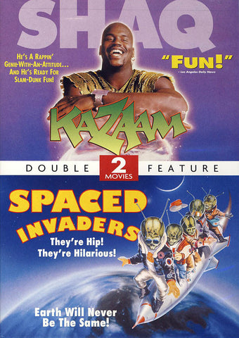 Kazaam/Spaced Invaders (Double Feature)(1 copy/clent) DVD Movie 