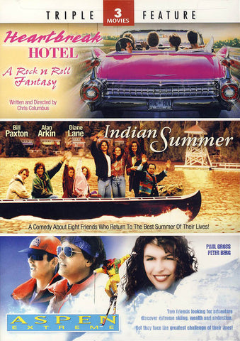 Heartbreak Hotel/Indian Summer/Aspen Extreme Triple Feature DVD Movie 