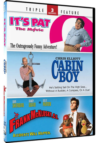 It s Pat / Cabin Boy / Frank McKlusky (3 Movies Triple Feature) DVD Movie 
