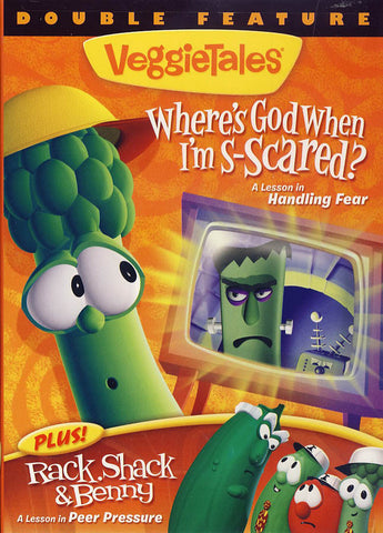 VeggieTales - Where s God When I m Scared / Rack Shack & Benny DVD Movie 