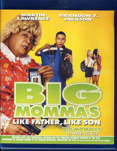 Big Mommas House 3 (Bilingual) (Blu-ray) BLU-RAY Movie 