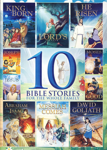 10 Bible Stories for the Whole Family (Value Movie Collection) DVD Movie 