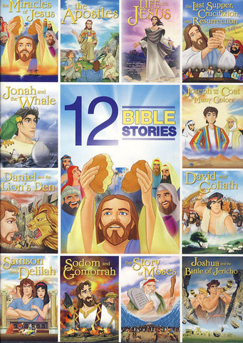 12 Bible Stories (Animated)(Value Movie Collection) DVD Movie 