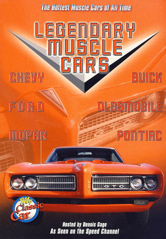 Legendary Muscle Cars (Boxset) DVD Movie 