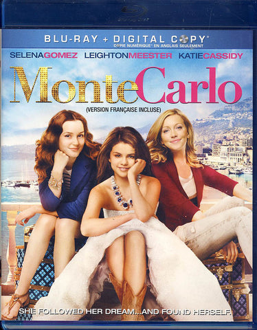 Monte Carlo (Blu Ray+Digital Copy) (Blu-ray) (Bilingual) BLU-RAY Movie 