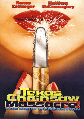 Texas Chainsaw Massacre - The Next Generation (Chainsaw Lipstick Cover) DVD Movie 