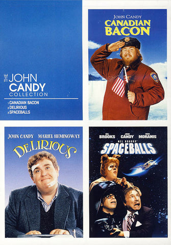 John Candy Collection (Delirious / Spaceballs / Canadian Bacon) DVD Movie 