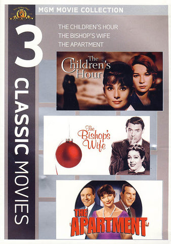 MGM 3 Classic Movies (The Children s Hour / The Bishop s Wife / The Apartment) DVD Movie 