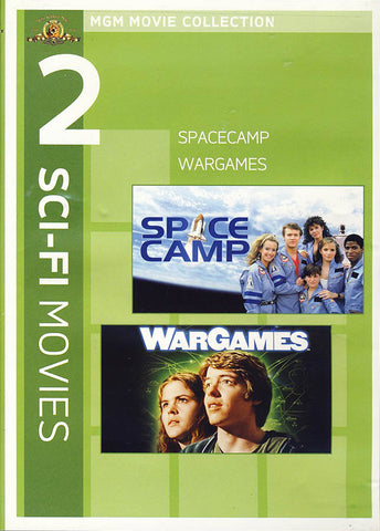 MGM 2 Sci-fi Movies - Space camp / Wargames DVD Movie 