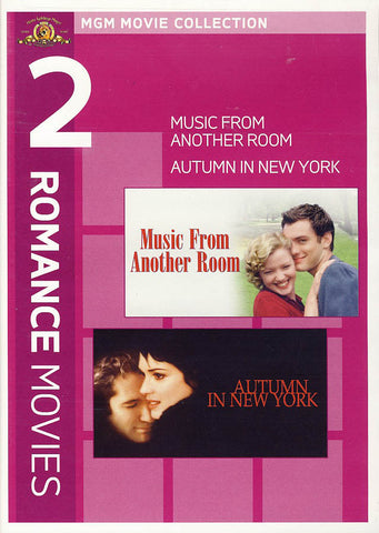 MGM 2 Romance Movies - Autumn in New York / Music From Another Room DVD Movie 