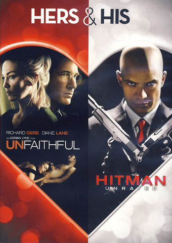 Unfaithful / Hitman (Hers & His Double Feature) DVD Movie 