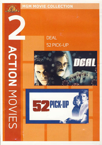 MGM 2 Action Movies - Deal/ 52 Pick-Up (Double Feature) DVD Movie 
