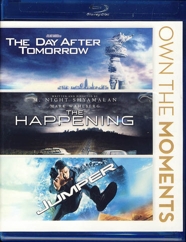 The Day After Tomorrow / The Happening / Jumper (Blu-ray) BLU-RAY Movie 