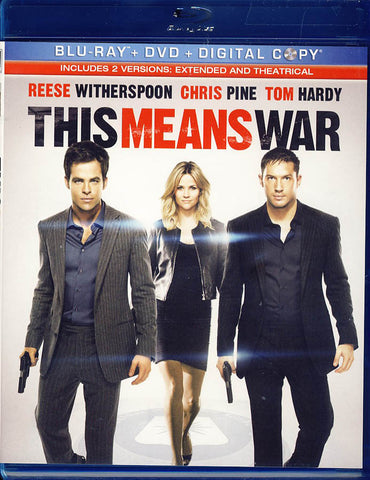 This Means War (Blu-ray+DVD+Digital Copy)(Blu-ray) BLU-RAY Movie 
