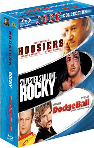 Hoosiers / Rocky / Dodgeball (Jock Collection) (Boxset) (Blu-ray) BLU-RAY Movie 