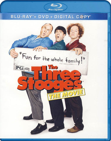 The Three Stooges (Blu-ray+DVD+Digital Copy)(Blu-ray) BLU-RAY Movie 