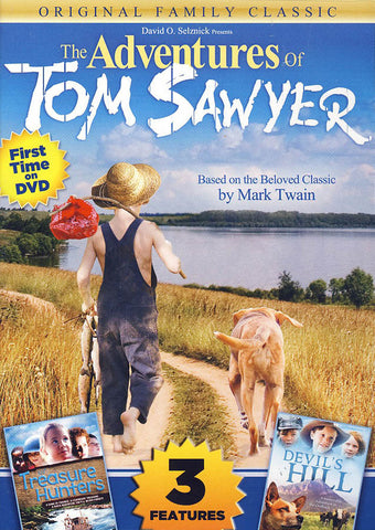 The Adventures Of Tom Sawyer (2 BONUS films)(Value Movie Collection) DVD Movie 