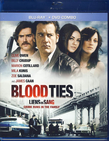 Blood Ties (Bilingual) (Blu-ray + DVD) (Blu-ray) BLU-RAY Movie 