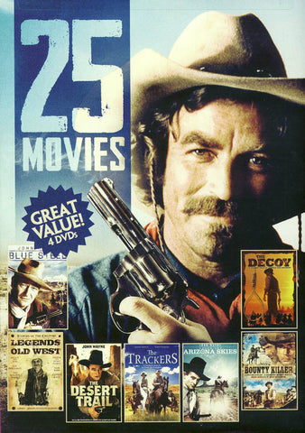 25 - Movie Western Collection (Great Value 4 DVDs) DVD Movie 