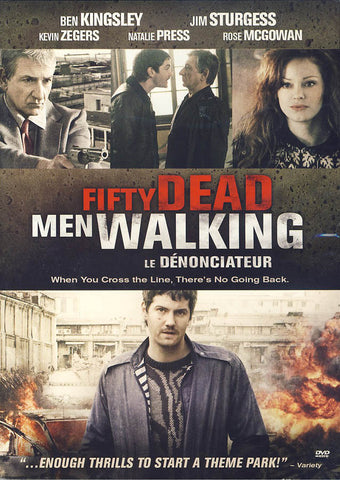 Fifty Dead Men Walking (Bilingual) DVD Movie 