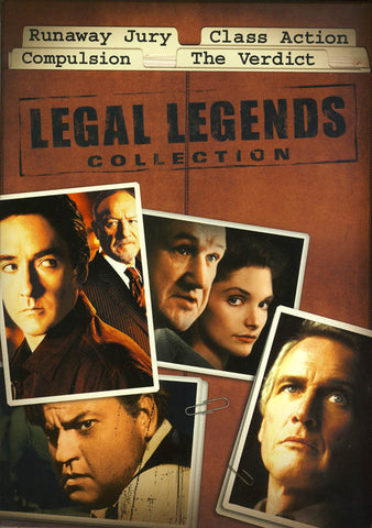 Runaway Jury / Class Action / Compulsion / The Verdict (Legal Legends Collection) (Boxset) DVD Movie 