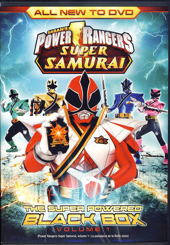 Power Rangers Super Samurai: The Supe Poweered Black Box Vol. 1 DVD Movie 