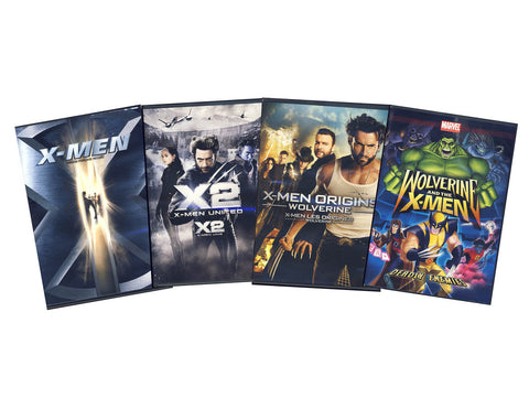 Wolverine and the X-Men 4-Pack (Boxset) DVD Movie 