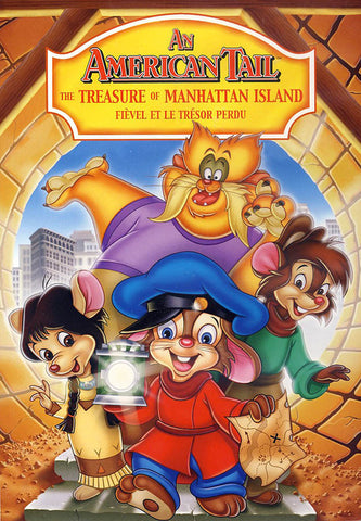 an American tail: The Treasure of Manhattan Island (Bilingual) DVD Movie 