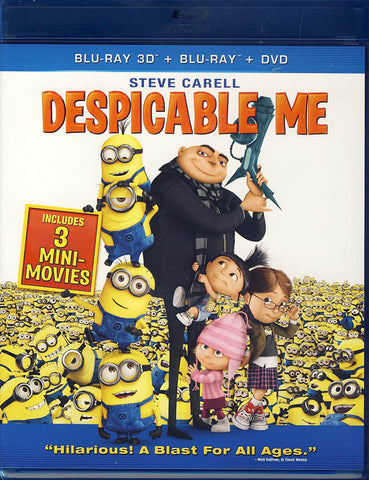 Despicable Me (3D Blu-ray+Blu-ray+DVD)(Blu-ray) BLU-RAY Movie 