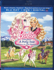 Barbie & Her Sisters in A Pony Tale(Bilingual)(Blu-ray+DVD+Digital)(Blu-ray)