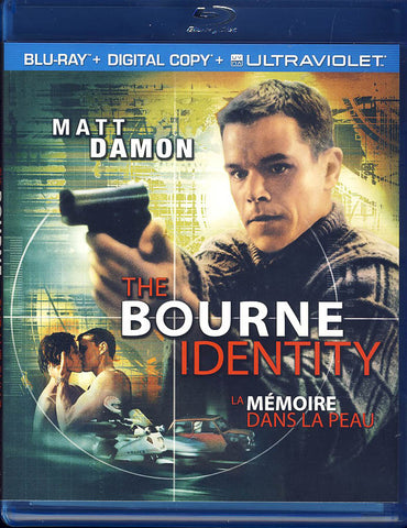 The Bourne Identity (Blu-ray+Digital Copy+Ultraviolet)(Bilingual)(Blu-ray) BLU-RAY Movie 