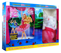 Barbie: The Pink Shoes (with Bunny Plush)(Blu-ray+DVD) (Blu-ray)(Value Gift Set) (Boxset)