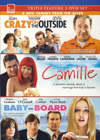Crazy on the Outside/Camille/Baby on Board (triple Feature)(Bilingual) DVD Movie 