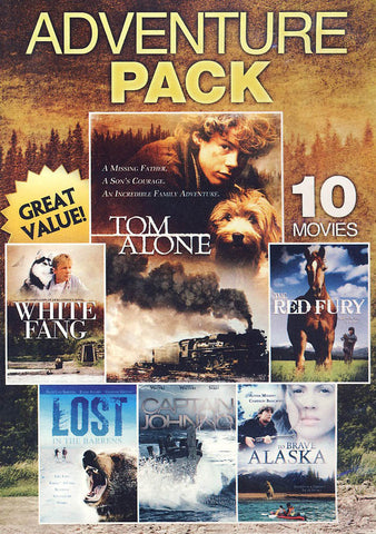 10-Movie Family Adventure Pack (Value Movie Collection) DVD Movie 