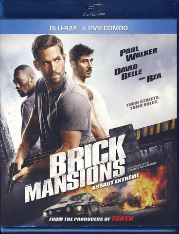 Brick Mansions (Bilingual) (Bluray + DVD) (Blu-ray) BLU-RAY Movie 