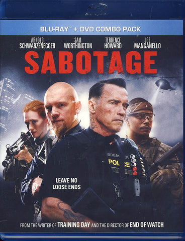 Sabotage (Bilingual) (Blu-ray + DVD) (Blu-ray) BLU-RAY Movie 