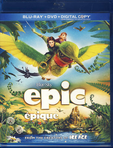 Epic (Blu-ray+DVD)(Bilingual)(Blu-ray) BLU-RAY Movie 