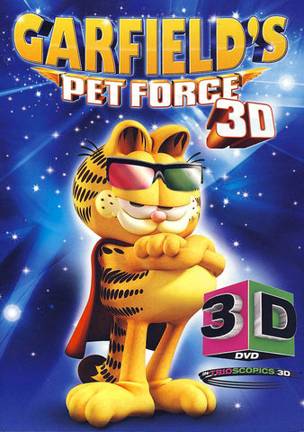 Garfield's Pet Force 3D (Includes both 2D & 3D versions) DVD Movie 