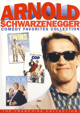 Arnold Schwarzenegger Collection (Twins / Kindergarten Cop / Junior) DVD Movie 
