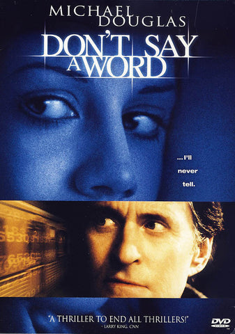 Don't Say A Word DVD Movie 