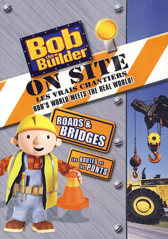 Bob the Builder: On Site - Roads and Bridges (Bilingual) DVD Movie 