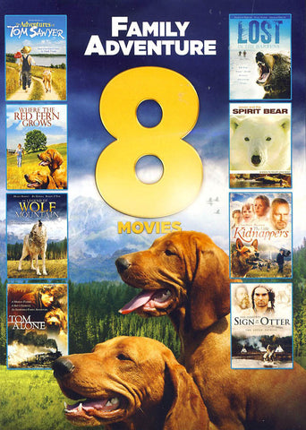 8-Movies Family Adventure (Value Movie Collection) DVD Movie 