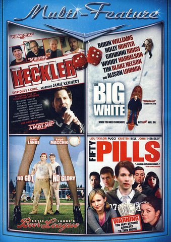 Heckler / The Big White / Beer League / Fifty Pills (Value Movie Collection) DVD Movie 