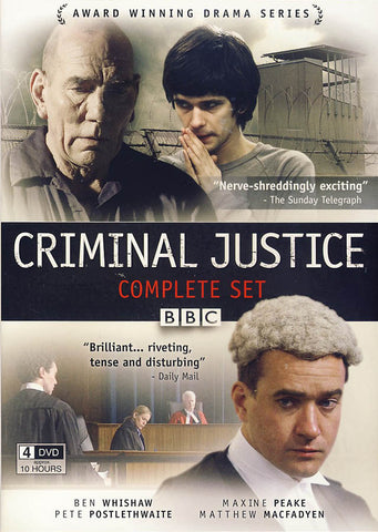 Criminal Justice Complete Collection (Boxset) DVD Movie 