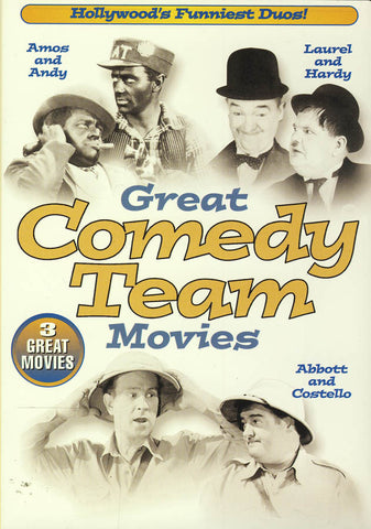 Great Comedy Team Movies (Africa Screams / Check And Double Check / The Flying Deuces) DVD Movie 