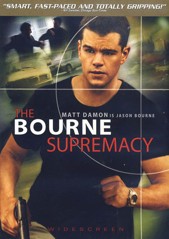 The Bourne Supremacy (Widescreen Edition) DVD Movie 