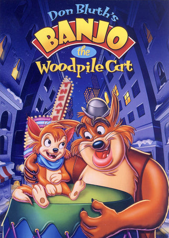 Banjo the Woodpile Cat (Don Bluth) DVD Movie 