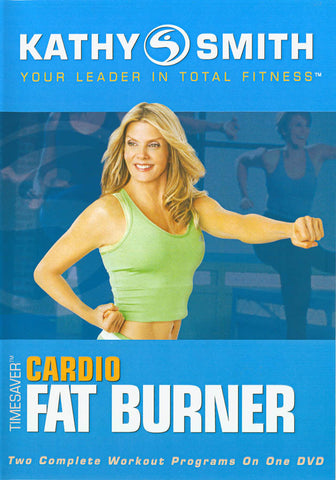 Kathy Smith - Timesaver - Cardio Fat Burner (Blue Cover) (MorningStar) DVD Movie 
