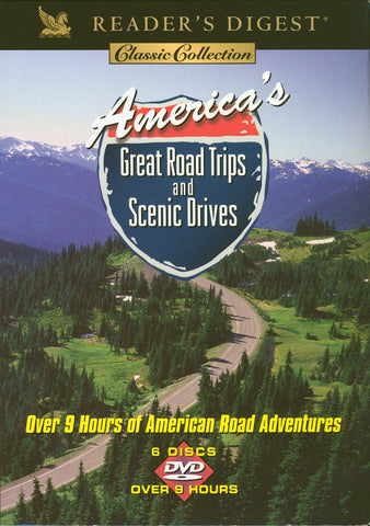 America's Great Road Trips and Scenic Drives (Boxset) DVD Movie 